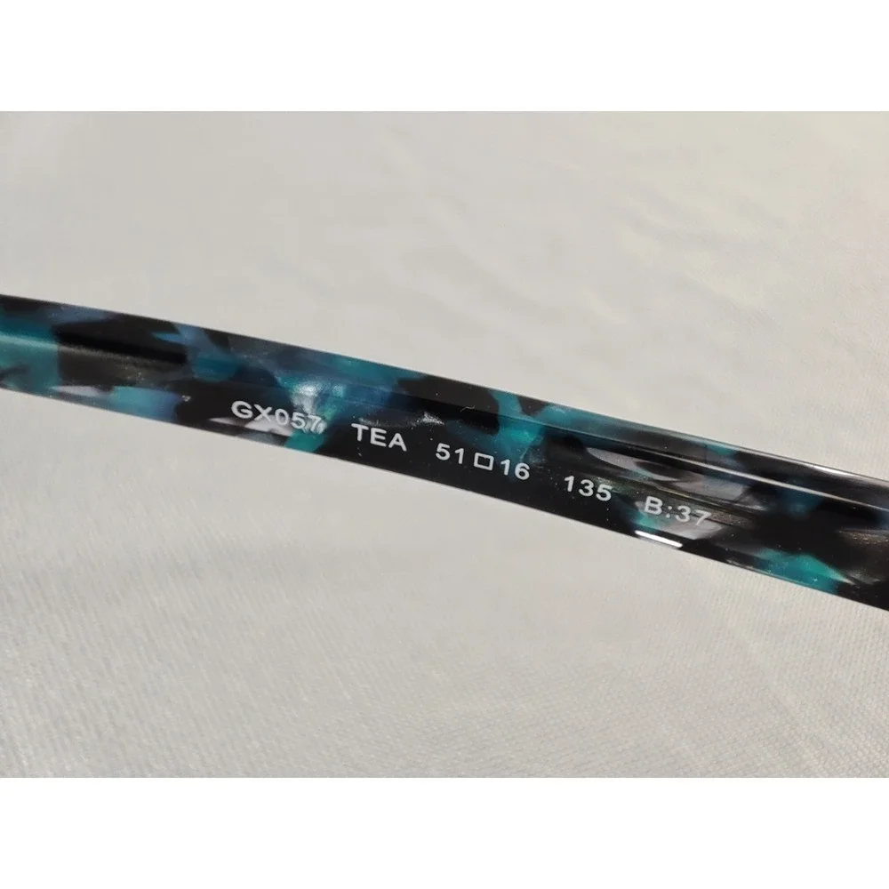 gx by Gwen Stefani GX057‎ TEA Teal Tortoise Eyeglass Frames 51-16-135